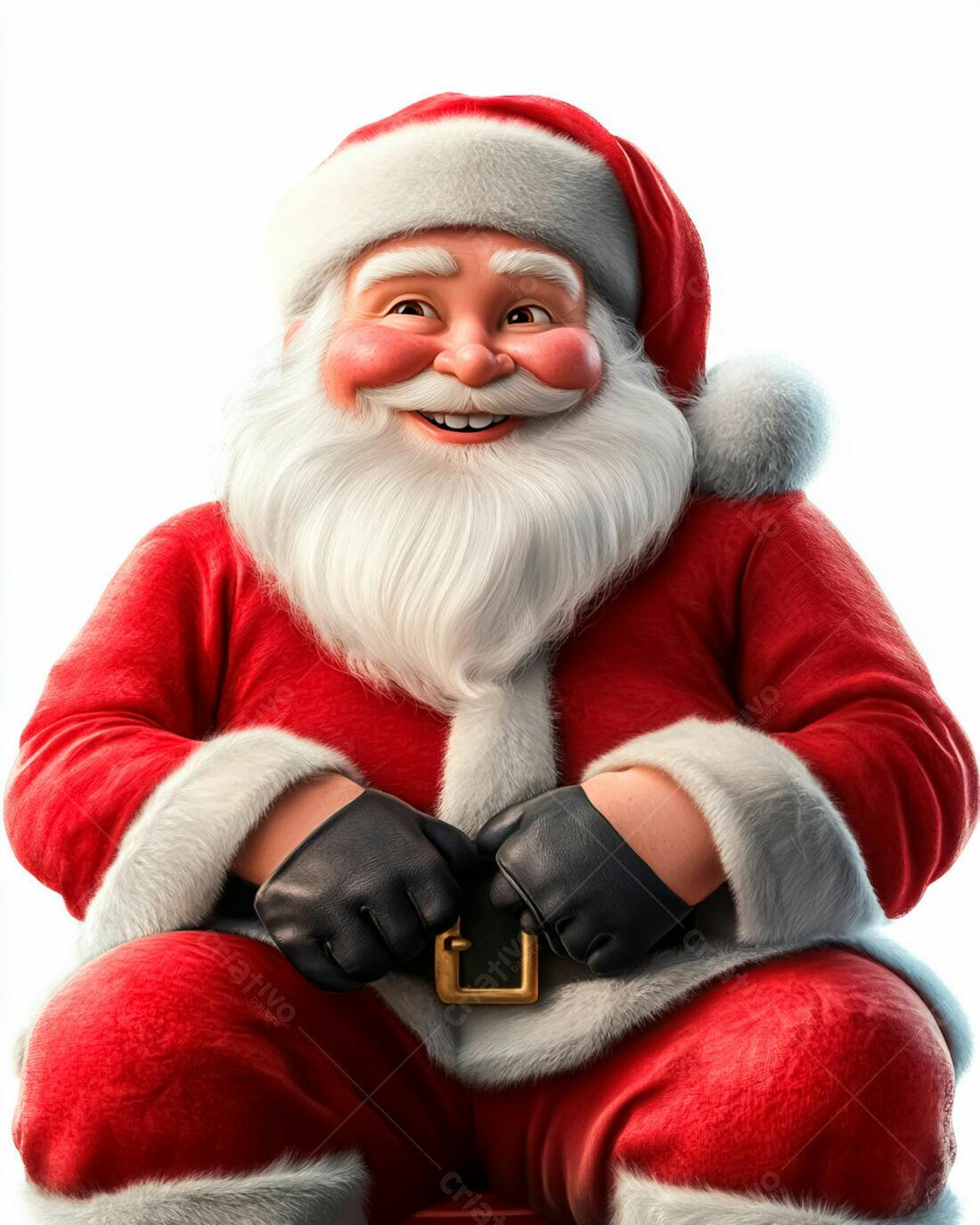 Papai Noel alegre Natal