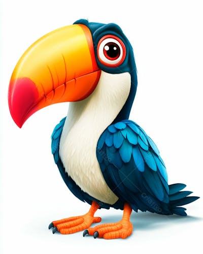 Imagem De Desenho Animado De Um Tucano