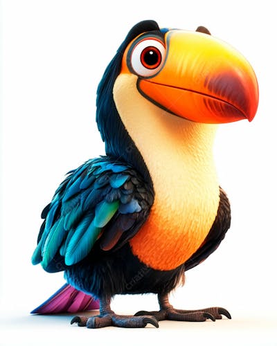 Imagem De Desenho Animado De Um Tucano