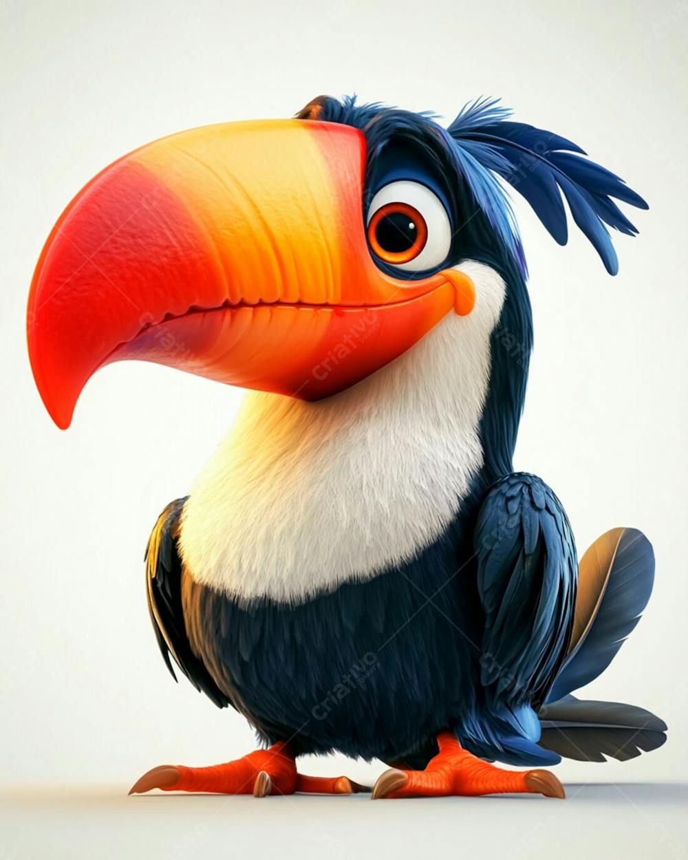 Imagem De Desenho Animado De Um Tucano