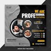 We, are, professional, haircutting, social media, template