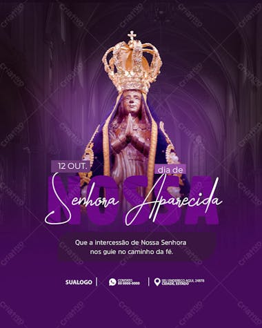 Dia de nossa senhora aparecida