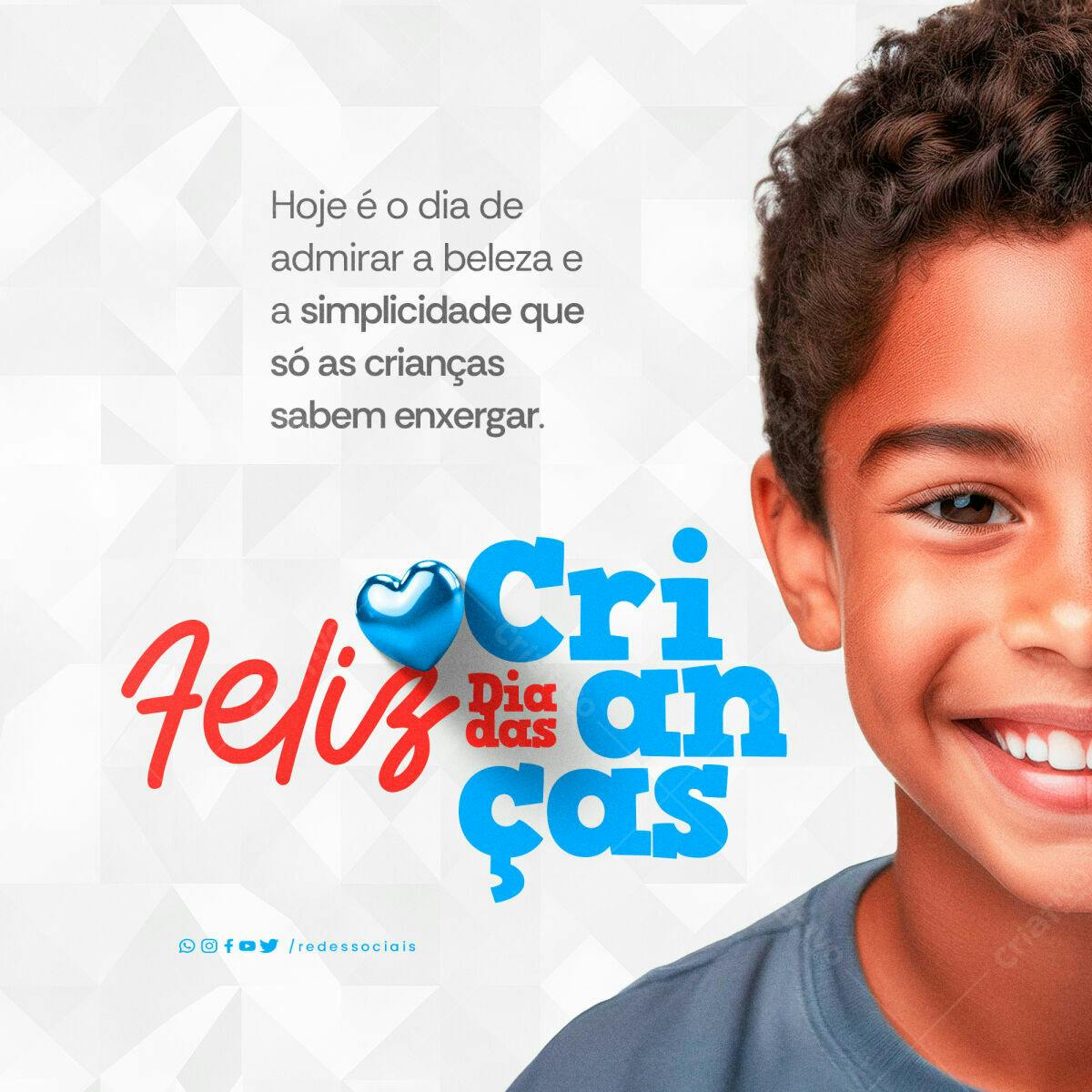 Postagem Dia das Crianças PSD Editável
