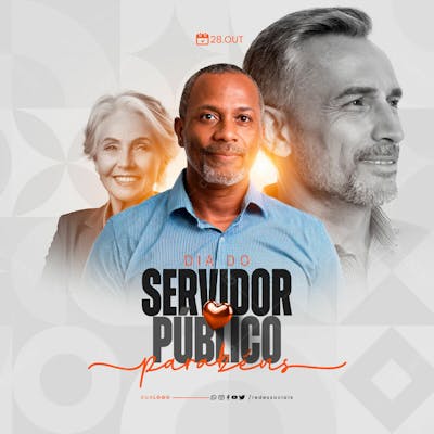 Social Media Dia Do Servidor Público 28 De Outubro