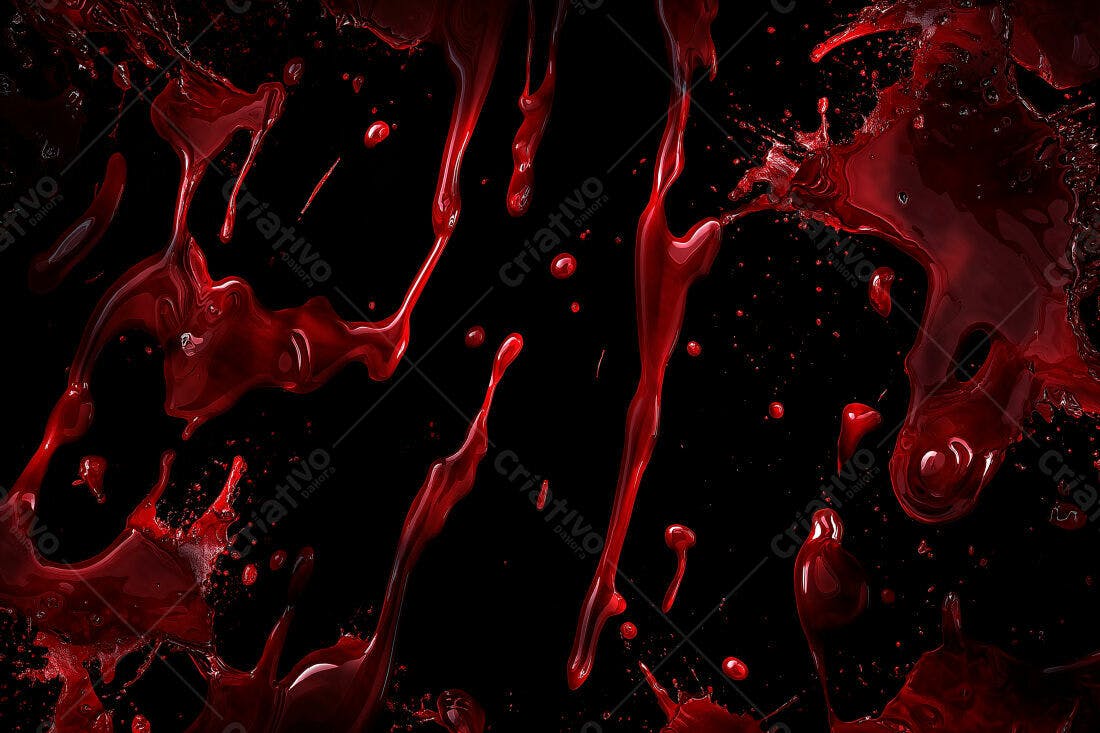 Textura sangue respingos fundo escuro