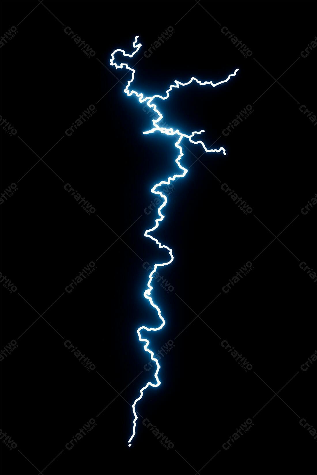 Textura Raio Azul para Efeito Elétrico