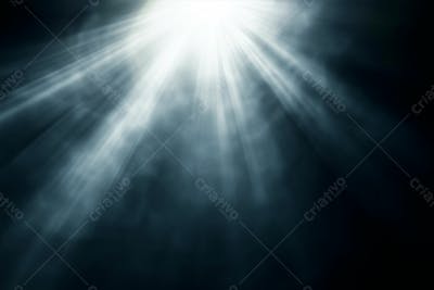 Efeito De Luz Glare Sobre Um Fundo Escuro
