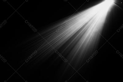 Efeito De Luz Glare Sobre Um Fundo Escuro