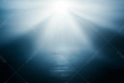 Efeito De Luz Glare Sobre Um Fundo Escuro
