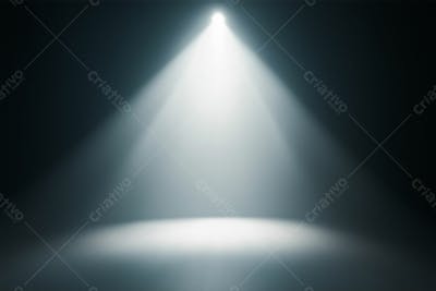 Efeito De Luz Glare Sobre Um Fundo Escuro