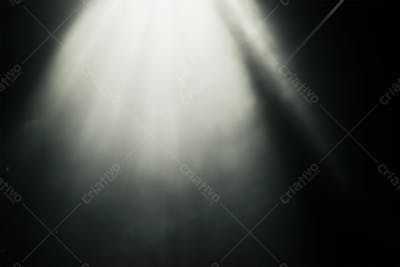 Efeito De Luz Glare Sobre Um Fundo Escuro