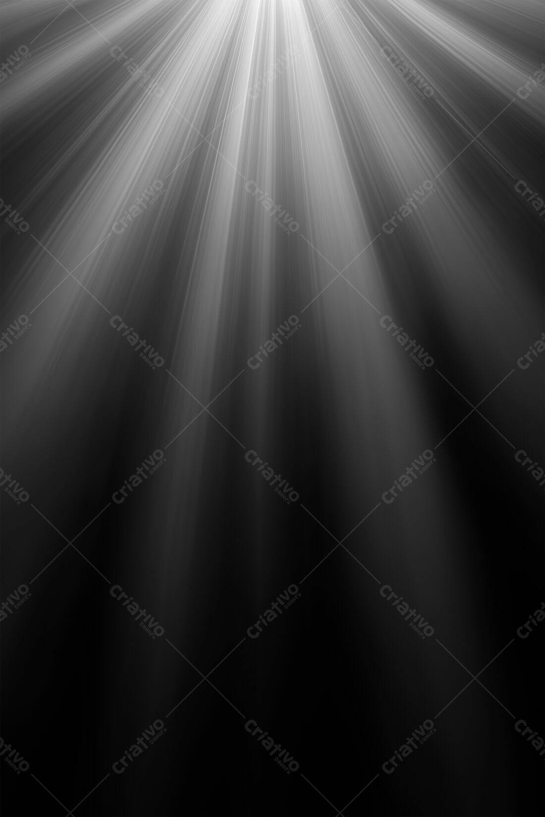 Textura Luz Raios Preto e Branco para Fundo