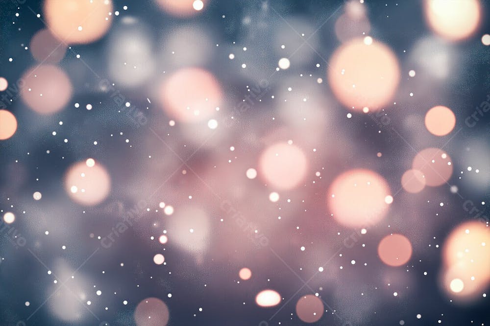 Partículas Magicas Bokeh De Luz Overlay Em Alta Qualidade