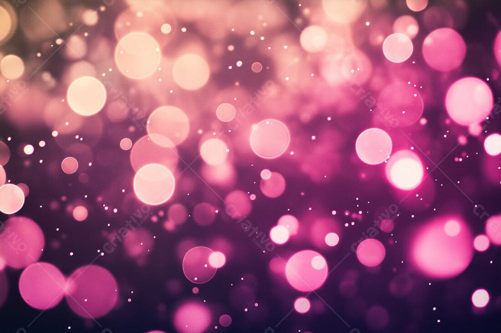 Partículas Magicas Bokeh De Luz Overlay Em Alta Qualidade