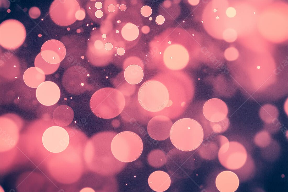 Textura Bokeh Rosa para Fundo Romântico