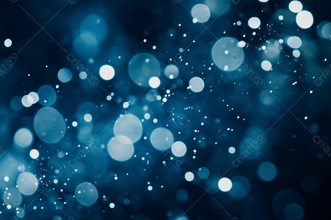 Textura Fundo Azul Bokeh para Design
