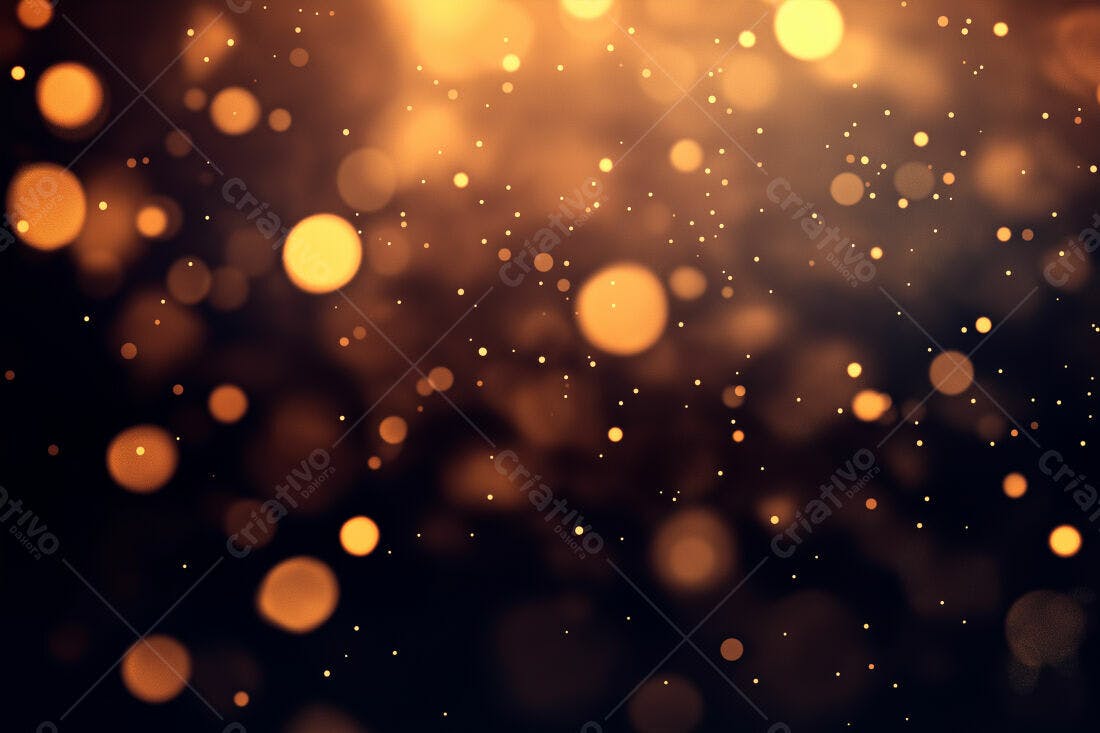 Textura Luzes Douradas para Fundo