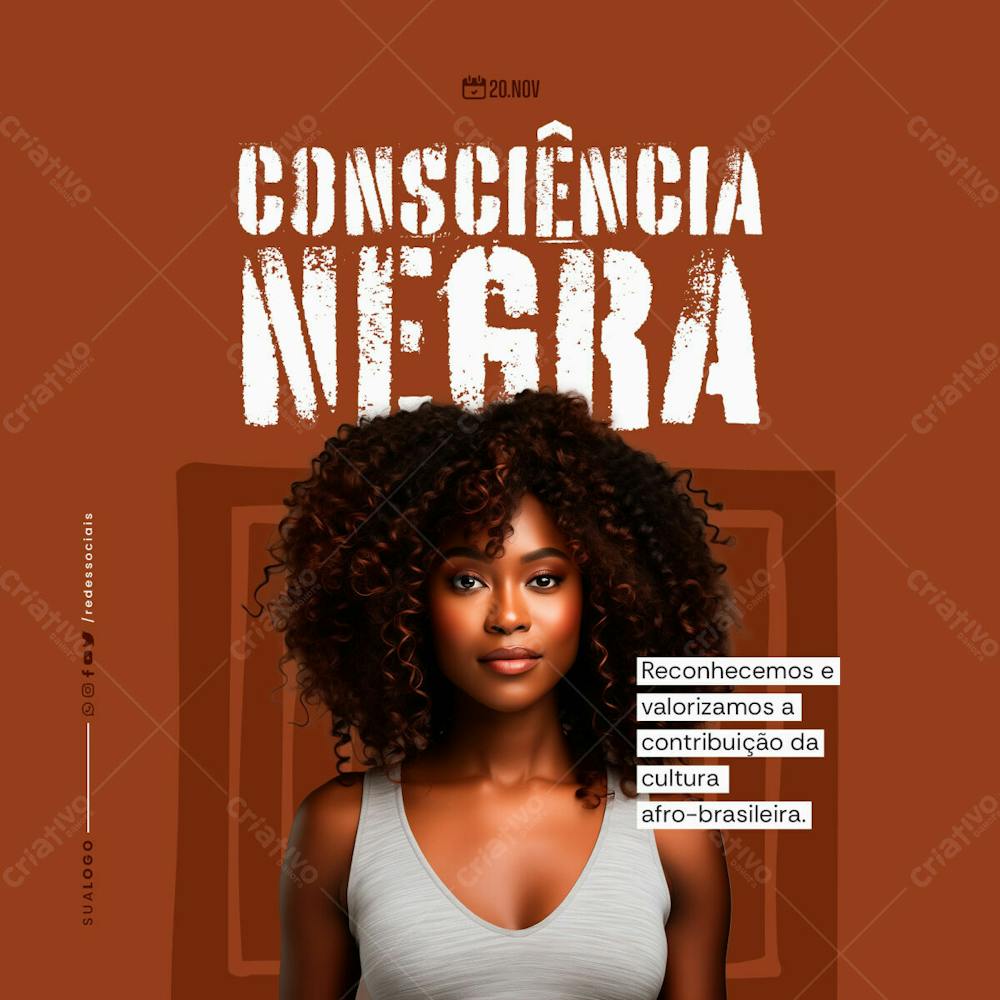 Social Media Dia Da Consciência Negra Contribuição Da Cultura
