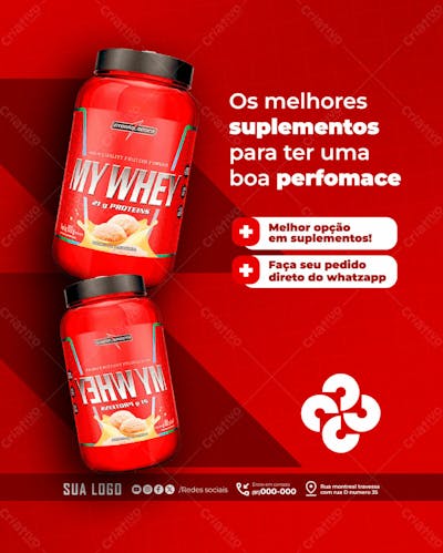 Social Media Os Melhores Suplementos Feed