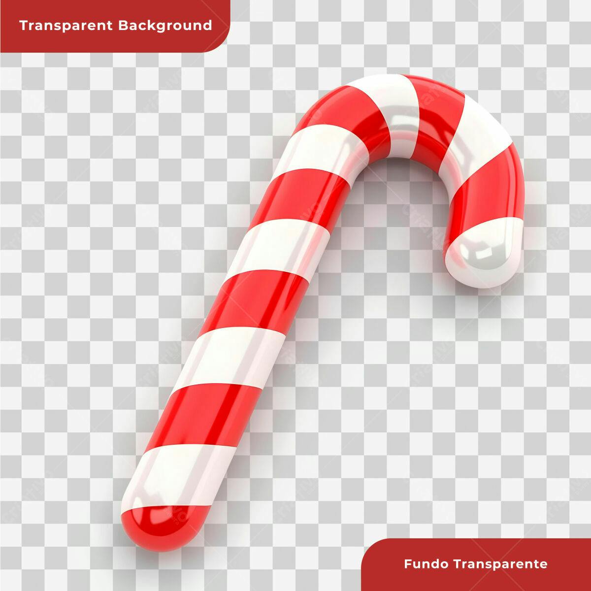 Imagem Caneta de Doces Natalina PSD Editável