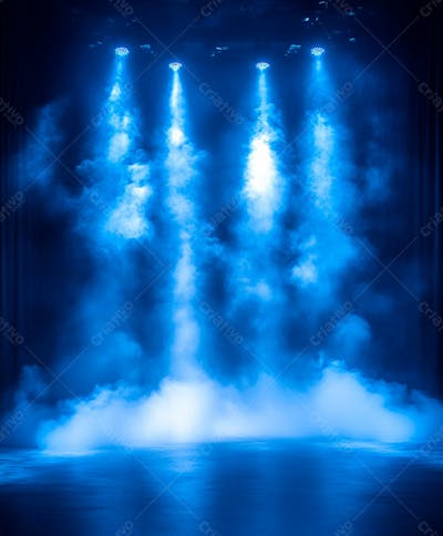 Imagem De Fundo Com Luzes E Fumaça