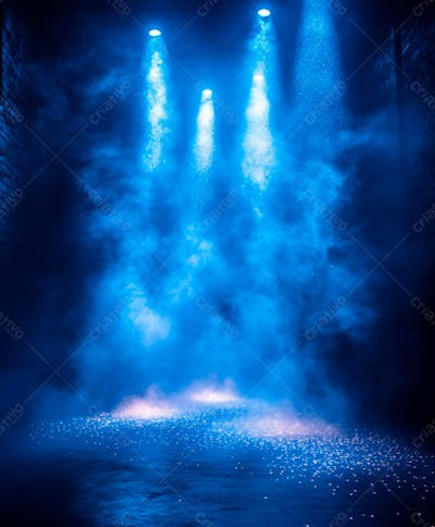 Imagem De Fundo Com Luzes E Fumaça