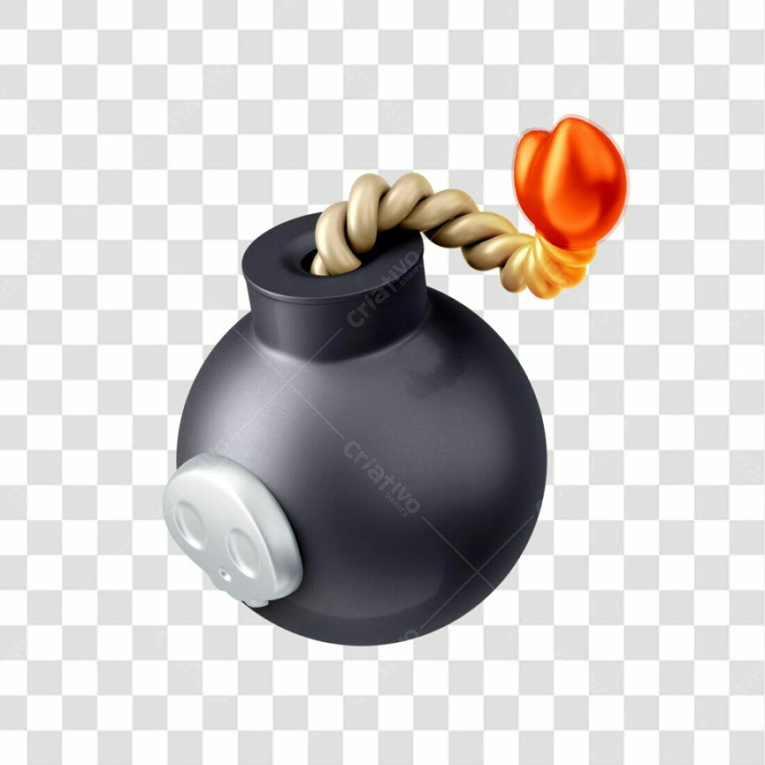 Icone Bomba Relógio PNG com fundo transparente