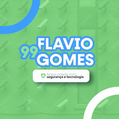 Flyer Para Campanha Politica Das Eleições De 2024 Social Media