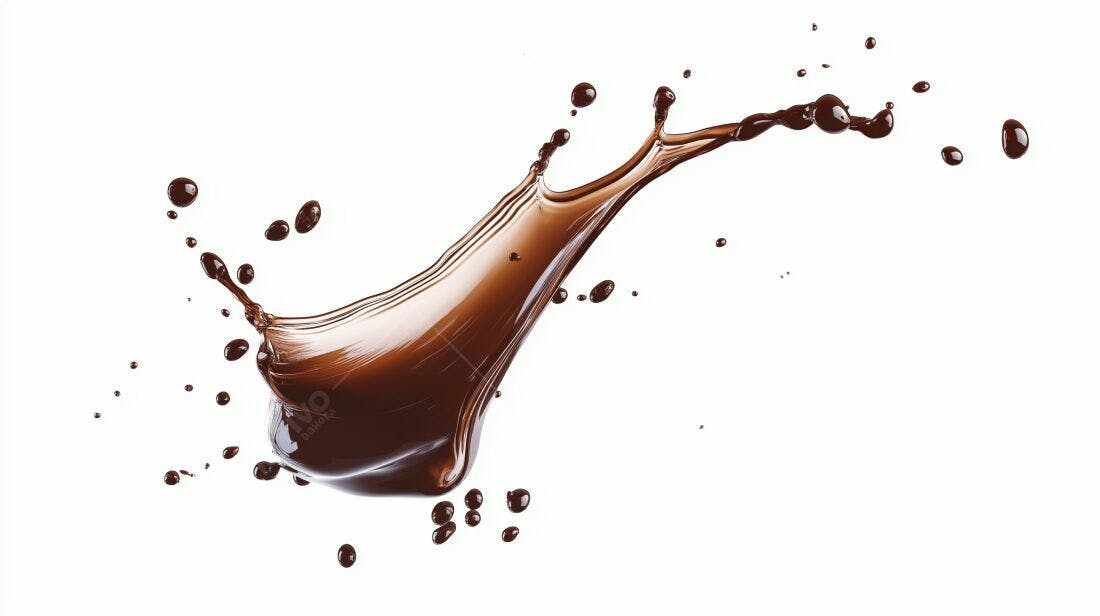 Salpico de Chocolate Escuro