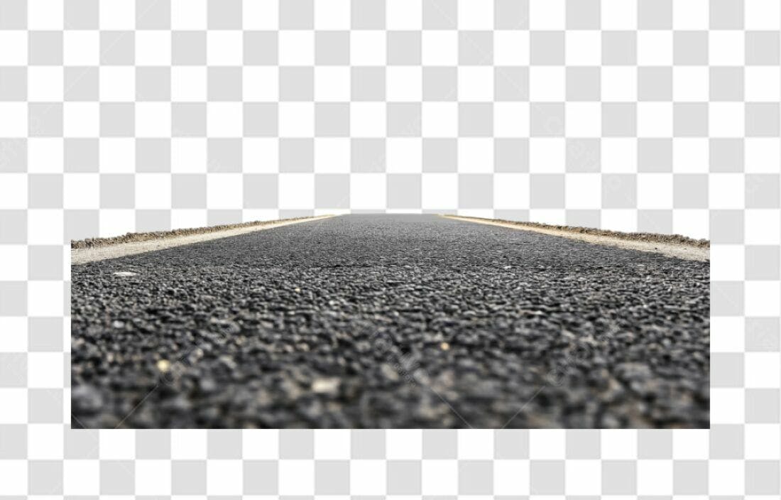 Imagem PNG Estrada Asfalto com fundo transparente