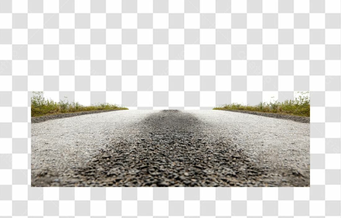 PNG Estrada com Fundo Transparente
