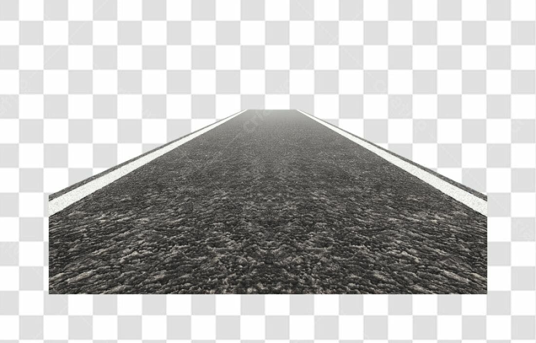 Elemento gráfico PNG Estrada com fundo transparente
