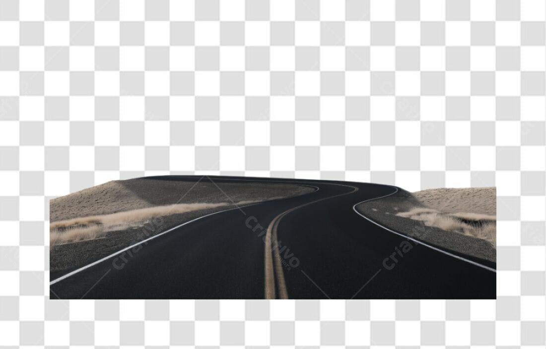 Icone Estrada Curva PNG com fundo transparente