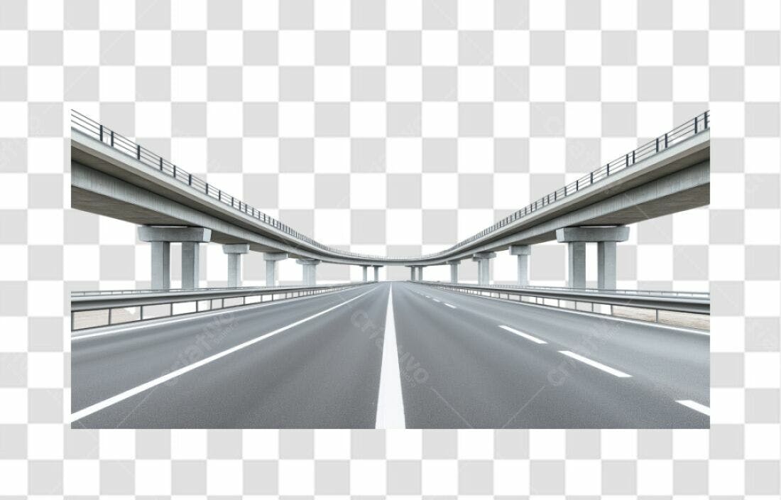 Icone Estrada Ponte PNG com fundo transparente