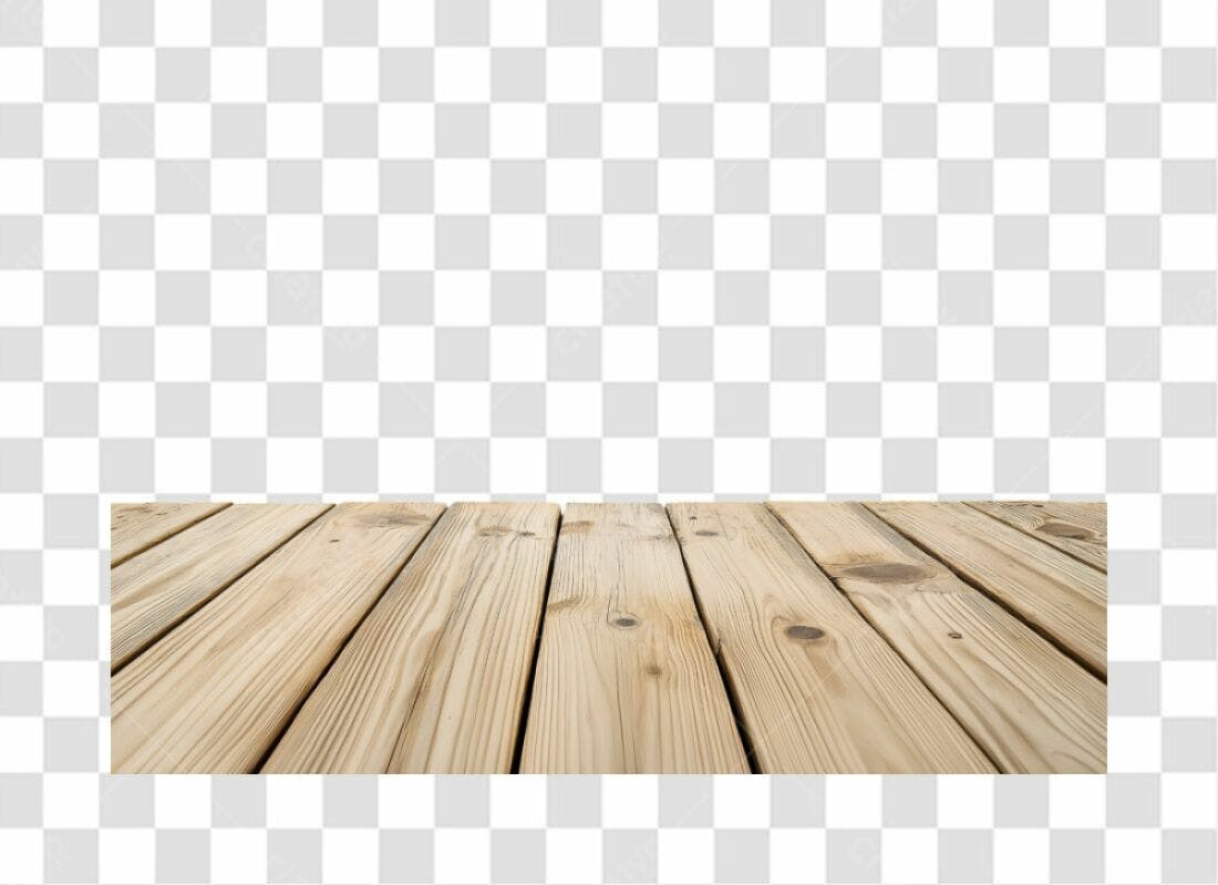 Superficie de Madeira PNG com fundo transparente