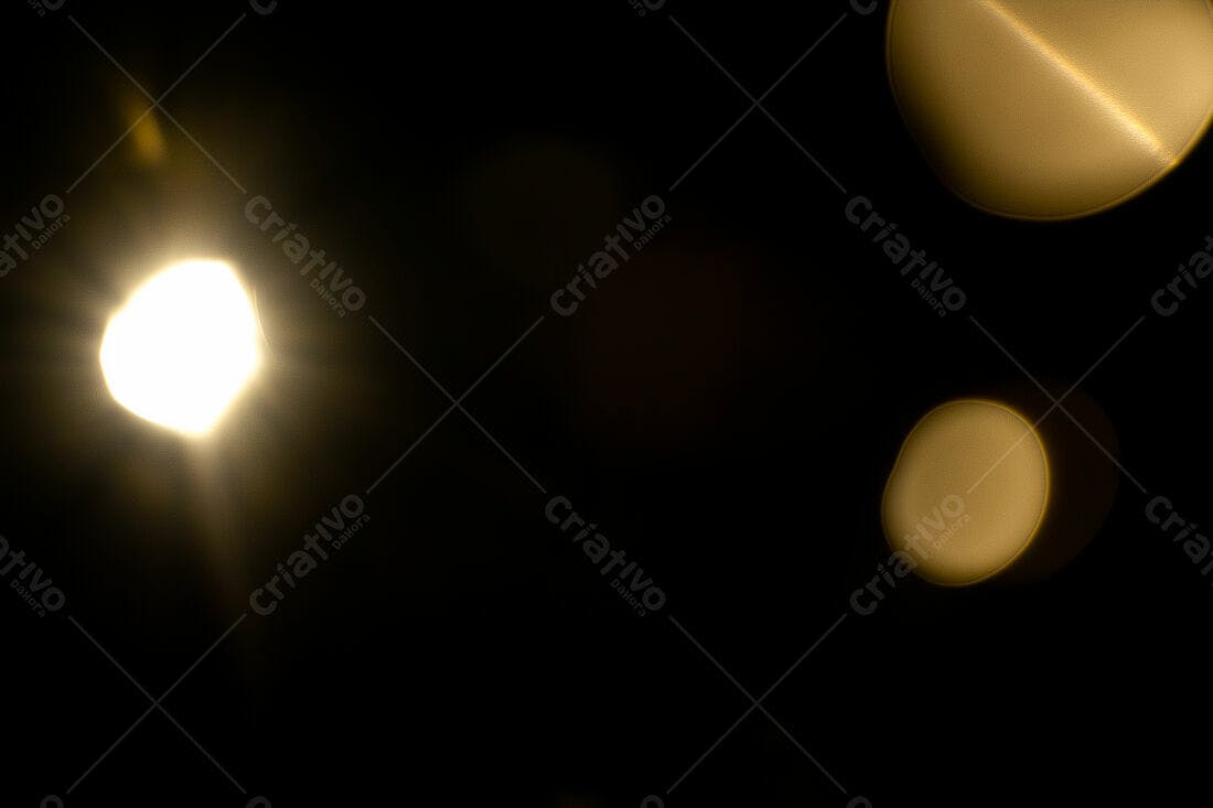 Textura Luz Bokeh Dourada para Fundo