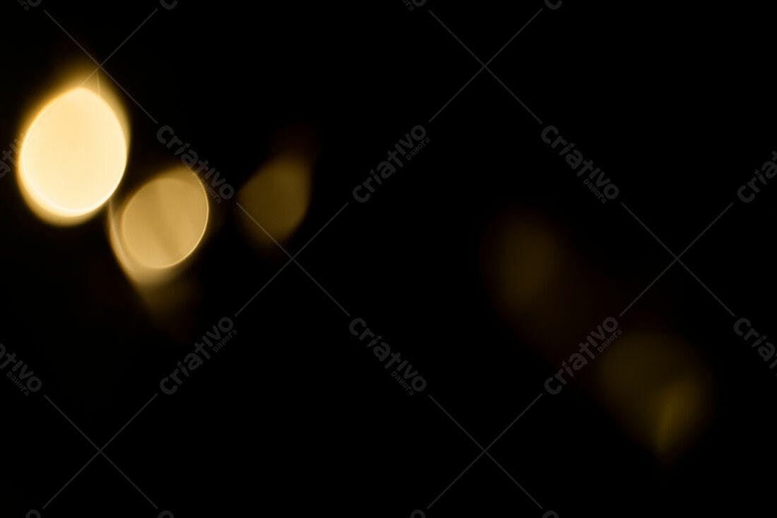 Textura Luzes Bokeh Douradas para Fundo