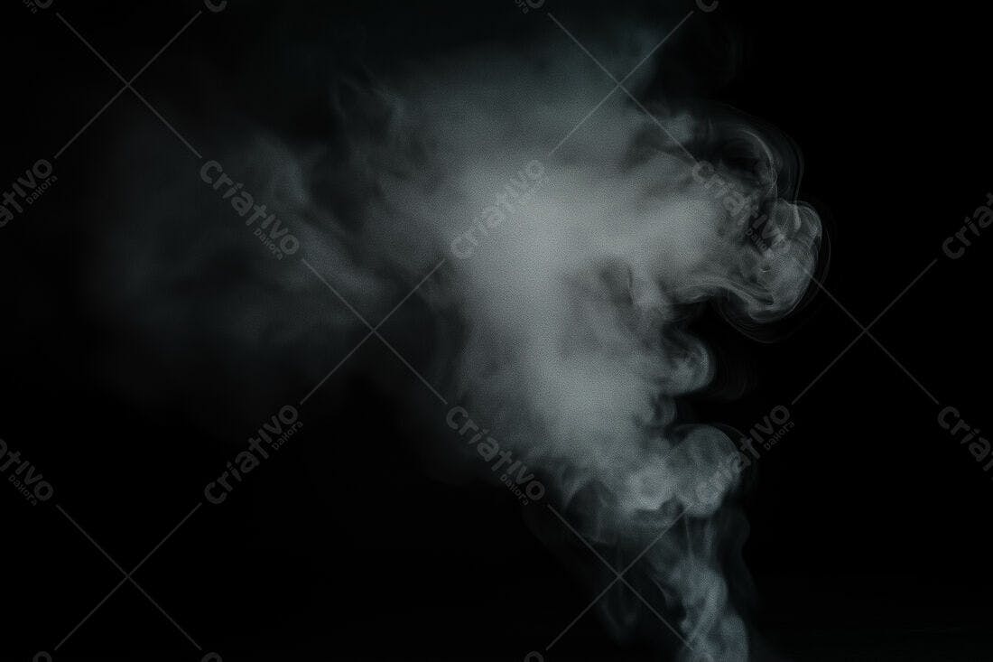 Textura Fumaça Cinza para Fundo Escuro
