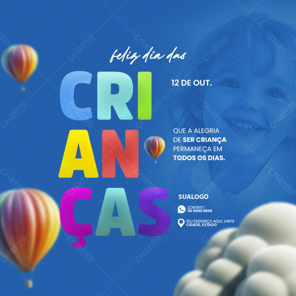 Feliz Dia Das Crianças 12 De Outubro 2