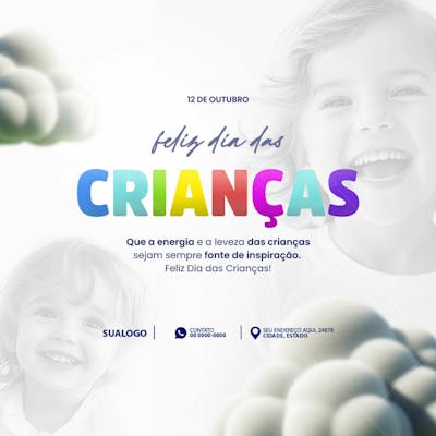 Feliz Dia Das Crianças 12 De Outubro 3