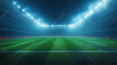 Imagem De Estadio De Futebol Para Composição De Artes Esportivas