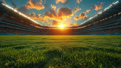 Imagem De Estadio De Futebol Para Composição De Artes Esportivas