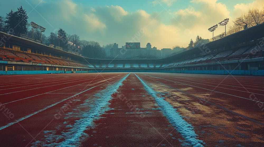 Imagem De Estadio De Futebol Para Composição De Artes Esportivas