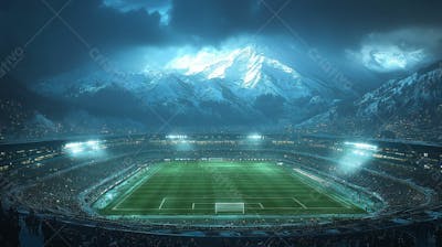 Imagem De Estadio De Futebol Para Composição De Artes Esportivas