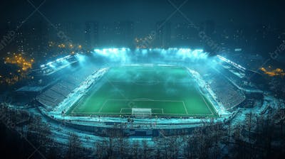 Imagem De Estadio De Futebol Para Composição De Artes Esportivas