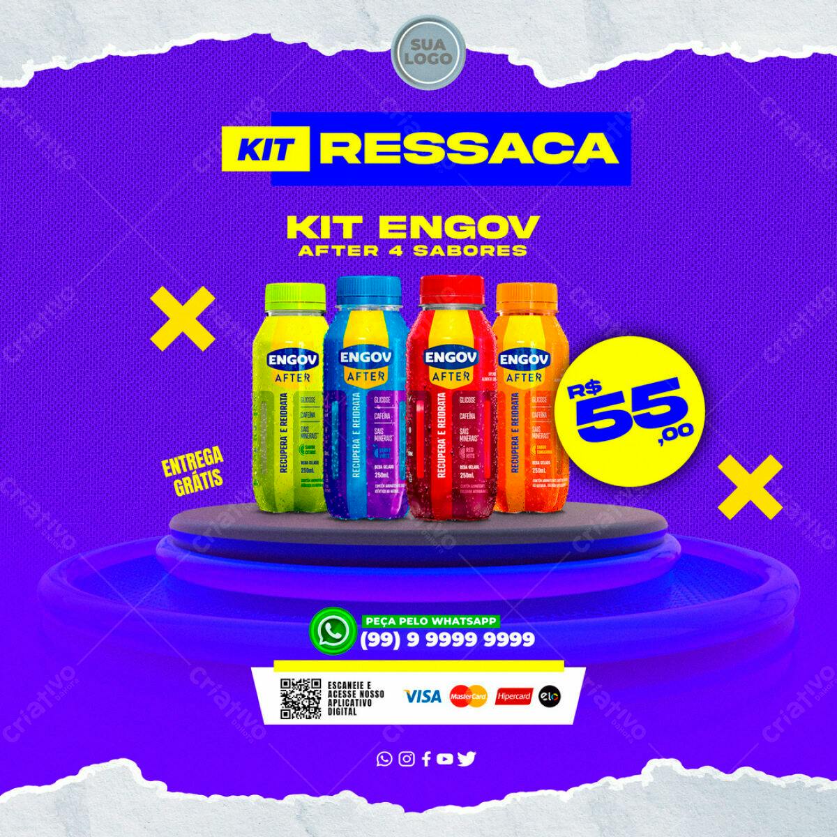 Flyer Kit Engov After PSD Editável