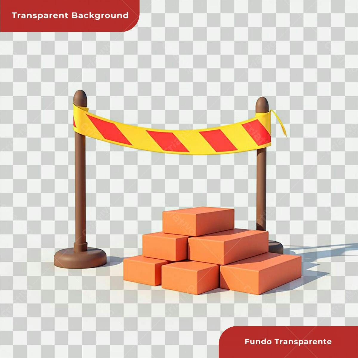 Ilustração de Construção PSD Editável