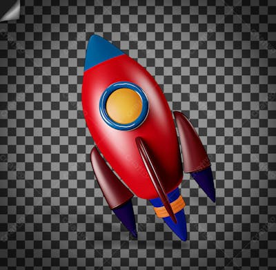 Nave Espacial Ou Aeronave Em Alta Qualidade Isolado Em Fundo Transparente
