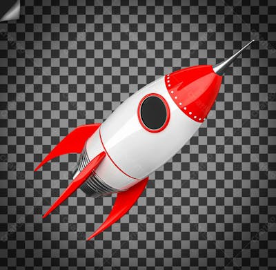 Nave Espacial Ou Aeronave Em Alta Qualidade Isolado Em Fundo Transparente
