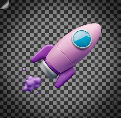 Nave Espacial Ou Aeronave Em Alta Qualidade Isolado Em Fundo Transparente